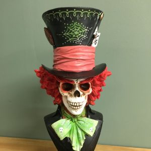 Tête de mort "le chapelier fou"