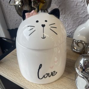 Pot à biscuit chat