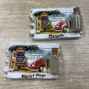 magnet combi van avec sable