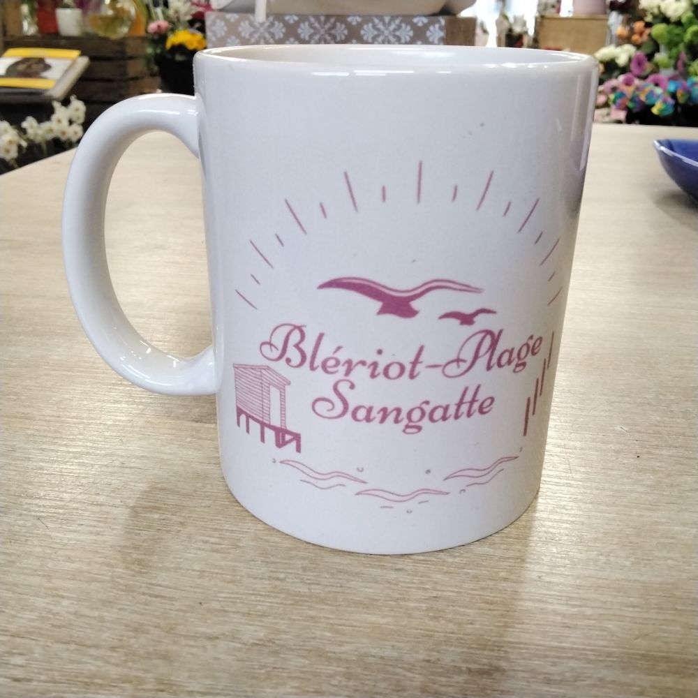 Tasse mug Blériot-sangatte rose