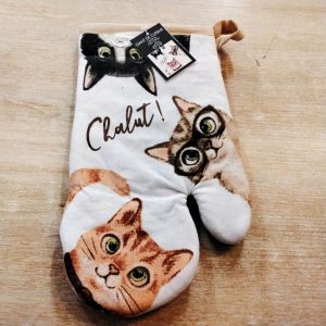 Gant de cuisine chat chalut