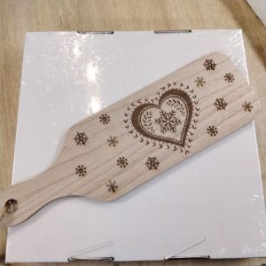 Planche cœur givré