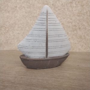Bateau béton 14 x 4 xh15cm