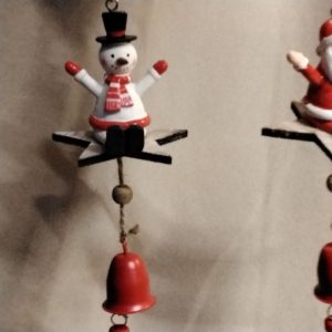 Étoile cloche renne/père Noël/bonhomme