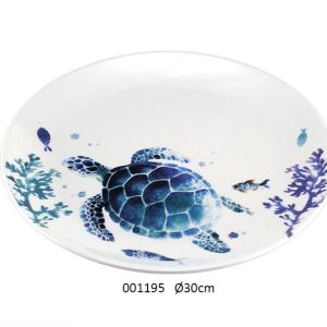 Plat rond carreta tortue