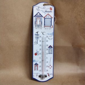 thermométre cabine de plage