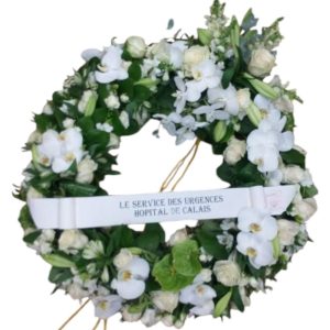 couronne Paix Florale
