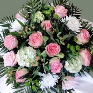 coussin valse florale