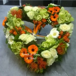 Coeur d'orangé