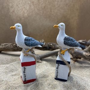 mouette sur pilotis