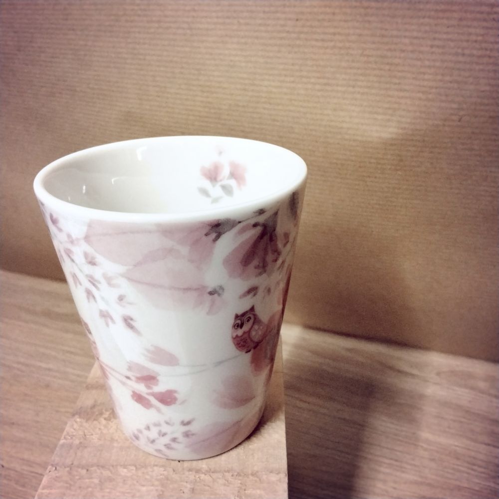 Tasse expresso hibou cyrielle
