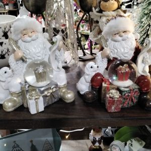 boule à neige père-noël