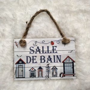 panneau pancarte salle de bain