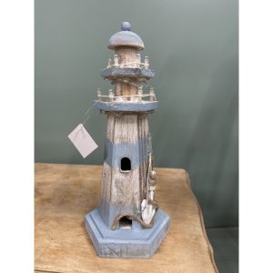 phare en bois avec led