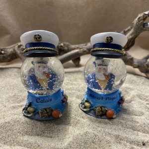 boule à neige marin capitaine