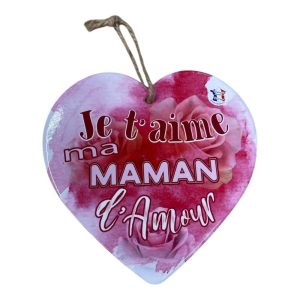 Cœur à suspendre je t’aime maman