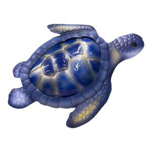 déco murale verre tortue