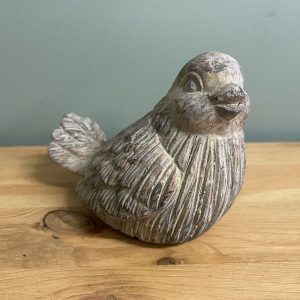oiseau en ciment petit zuzu