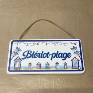 Panneau chalet Blériot-Plage