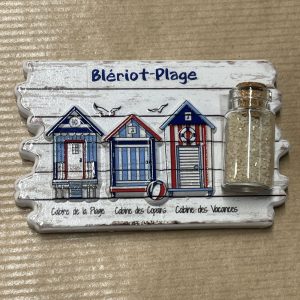 magnet chalet avec sable