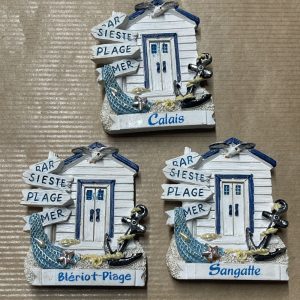 magnet chalet blanc