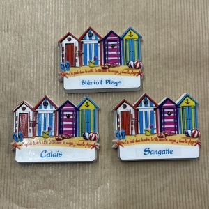 magnet chalet coloré
