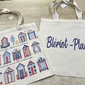 tote bag cabine de plage Blériot-plage