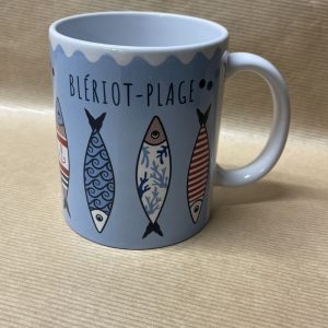 mug sardine Blériot-plage
