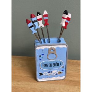 porte piques boite à sardine