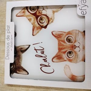 Dessous de plat chat chalut